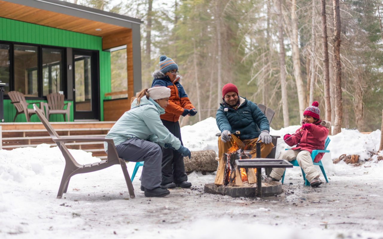 camping in the laurentians