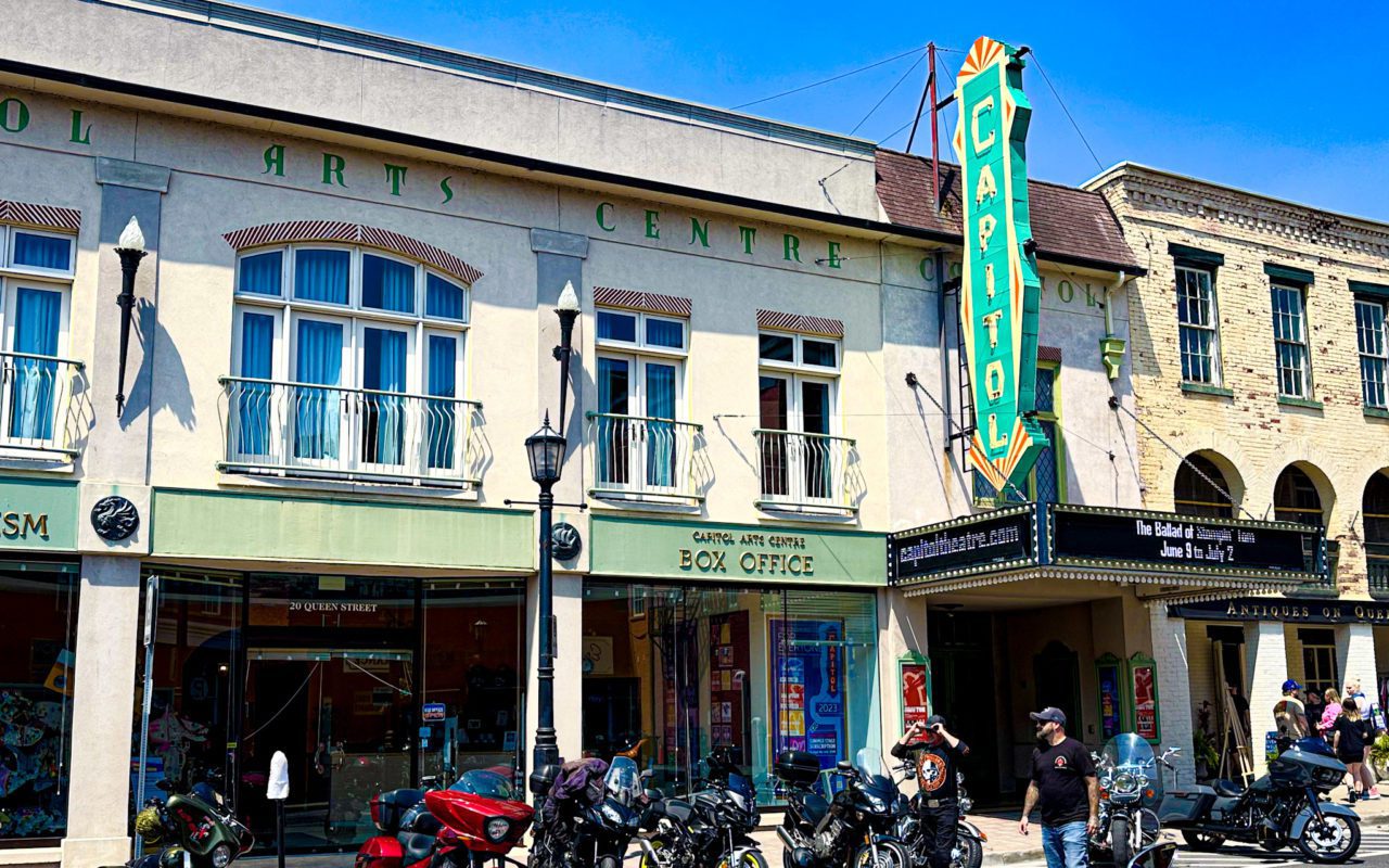 exterior view of the Capitol Theatre in downtown Port Hope