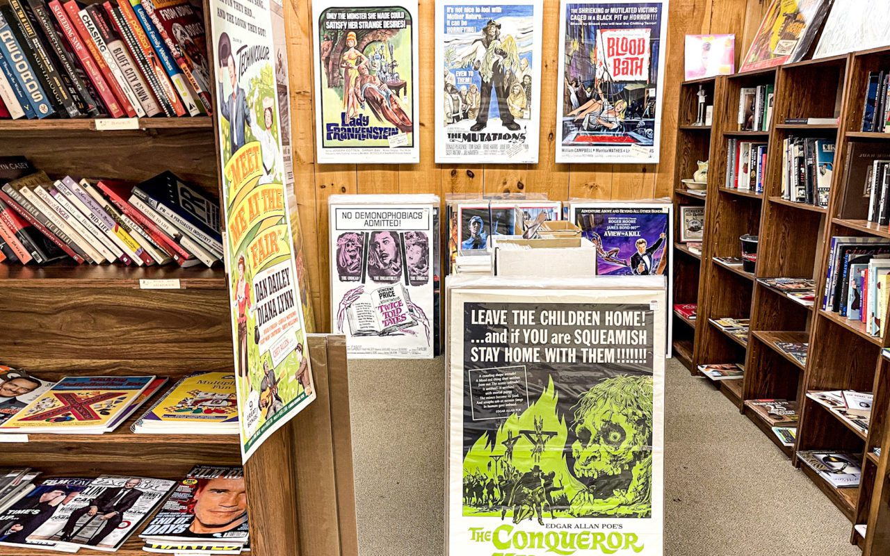 Shelves of books and magazines | downtown st jacobs
