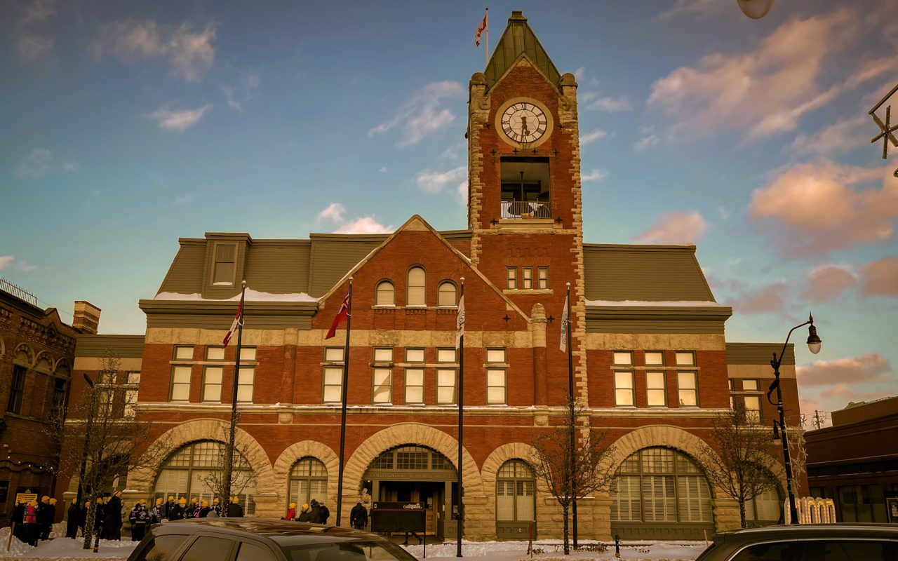 brick building with a clock tower | short road trips from toronto
