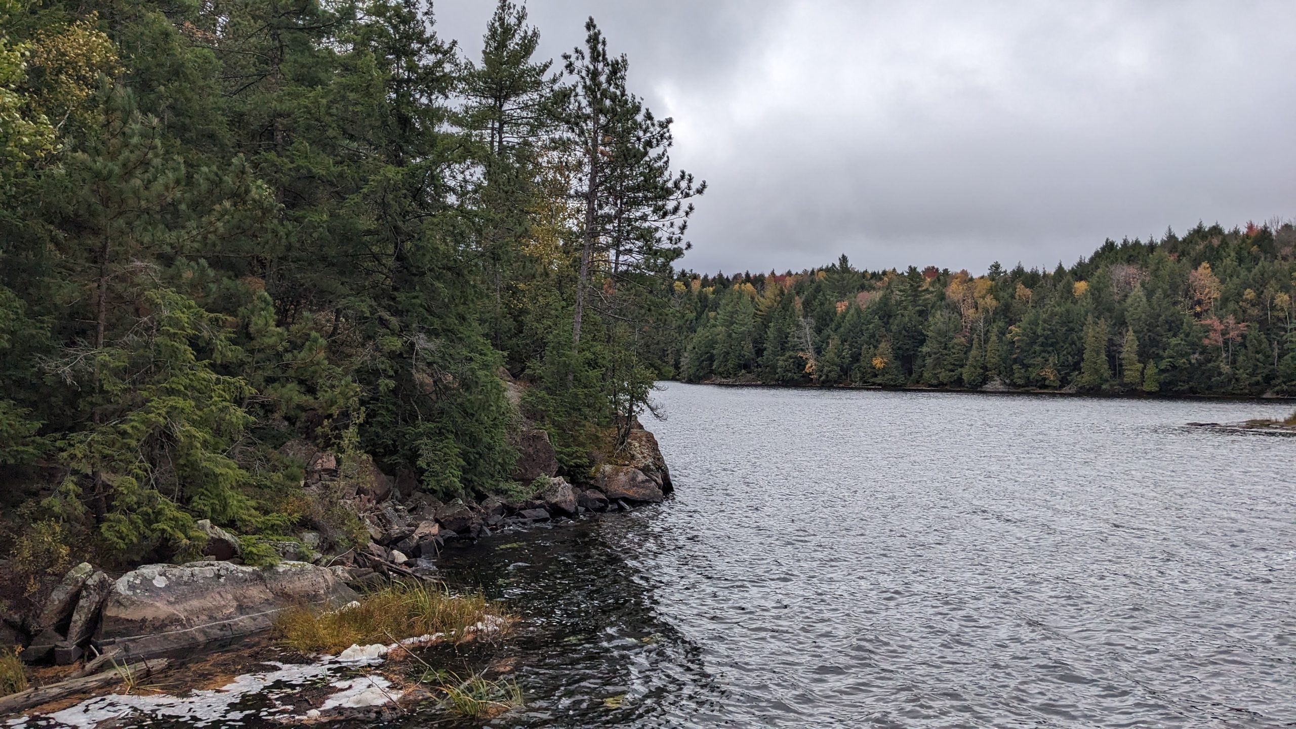 hidden gem ontario parks - view from the trail at silent lake provincial park